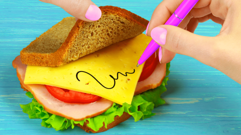  11 Weird Ways To Sneak Food Into Class / School Pranks